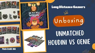 Unmatched Houdini vs The Genie: Unboxing