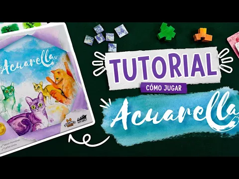 ACUARELLA | C贸mo se juega | TUTORIAL F脕CIL