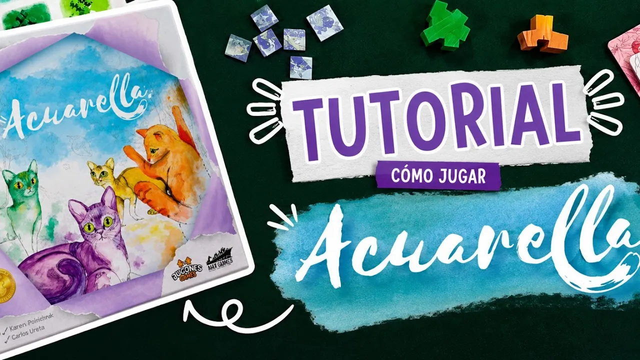 ACUARELLA | Cómo se juega | TUTORIAL FÁCIL