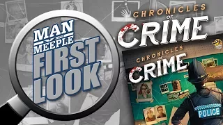 Chronicles of Crime (Lucky Duck Games) First Look by Man Vs Meeple