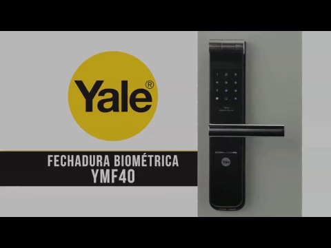 Fechadura Digital Teclado Touch-screen YMF40 Yale
