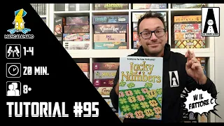 Tutorial #95 (sub ITA): come si gioca a Lucky Numbers (gioco da tavolo edito da Mancalamaro)