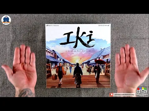 UNBOXING IKI Board Game #indabox