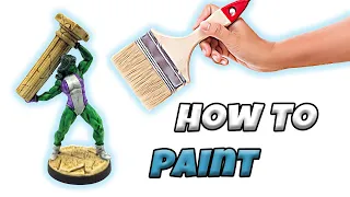 UNMATCHED: SHE-HULK | How to Paint Tutorial