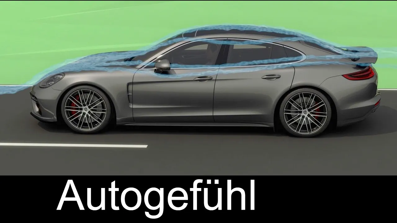 2017 Porsche Panamera aerodynamics & thermal management insight - Autogefühl