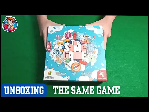 Unboxing | The Same Game | Ένα Meeple Την Ημέρα