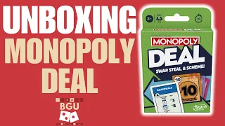 Monopoly Deal Card Game Unboxing