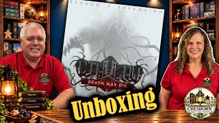 Cthulhu: Death May Die Season 2 Unboxing | More Madness Awaits!