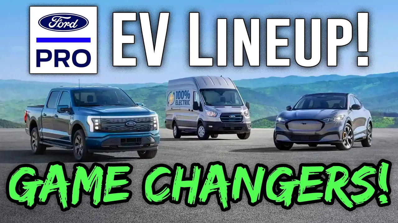 Ford Pro EVs - Game changers for commercial fleets! (Lightning, Mach-E, & E-Transit)
