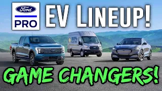 Ford Pro EVs - Game changers for commercial fleets! (Lightning, Mach-E, & E-Transit)