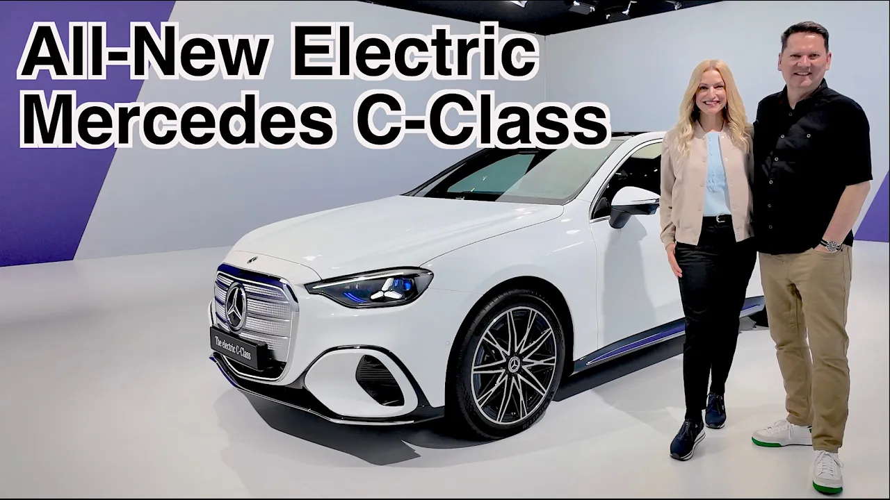 The New C-Class is Here! // 2027 Mercedes-Benz Electric C Class