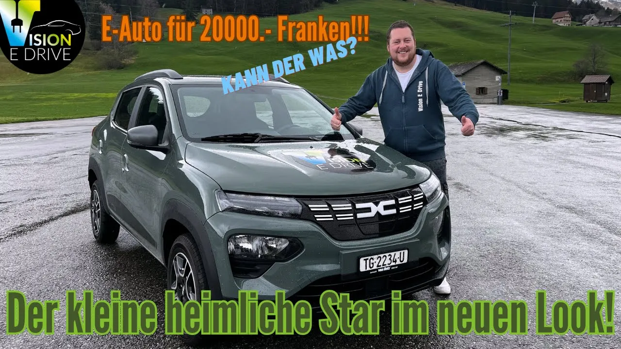 Dacia Spring 2023 - Neue Farbe, neues Logo, neues Auto? [Deutsch 4K] | Vision E Drive Nr.244