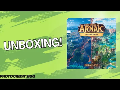 Lost Ruins of Arnak Twisted Paths: Unboxing