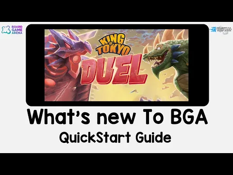 What's new to BGA! King of Tokyo Duel - Quick Start Guide on Board Game Arena.