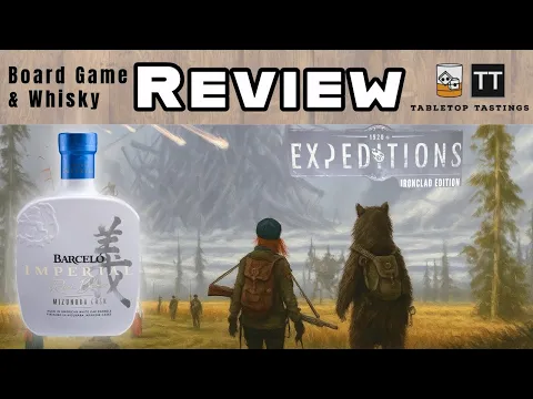 Expeditions and Barcelo Imperial Mizunara Cask Rum - Sip & Play - Board Game Whisky Pairing