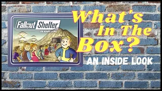 Fallout Shelter (The Board Game) - An Inside Look At What's In The Box