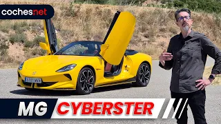 510 CV 👉 MUY potente pero ¿Deportivo? | Prueba MG CYBERSTER / Test / Review en español