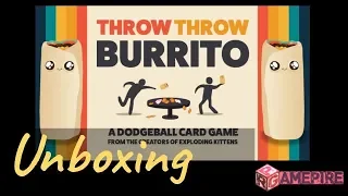 Unboxing Throw Throw Burrito