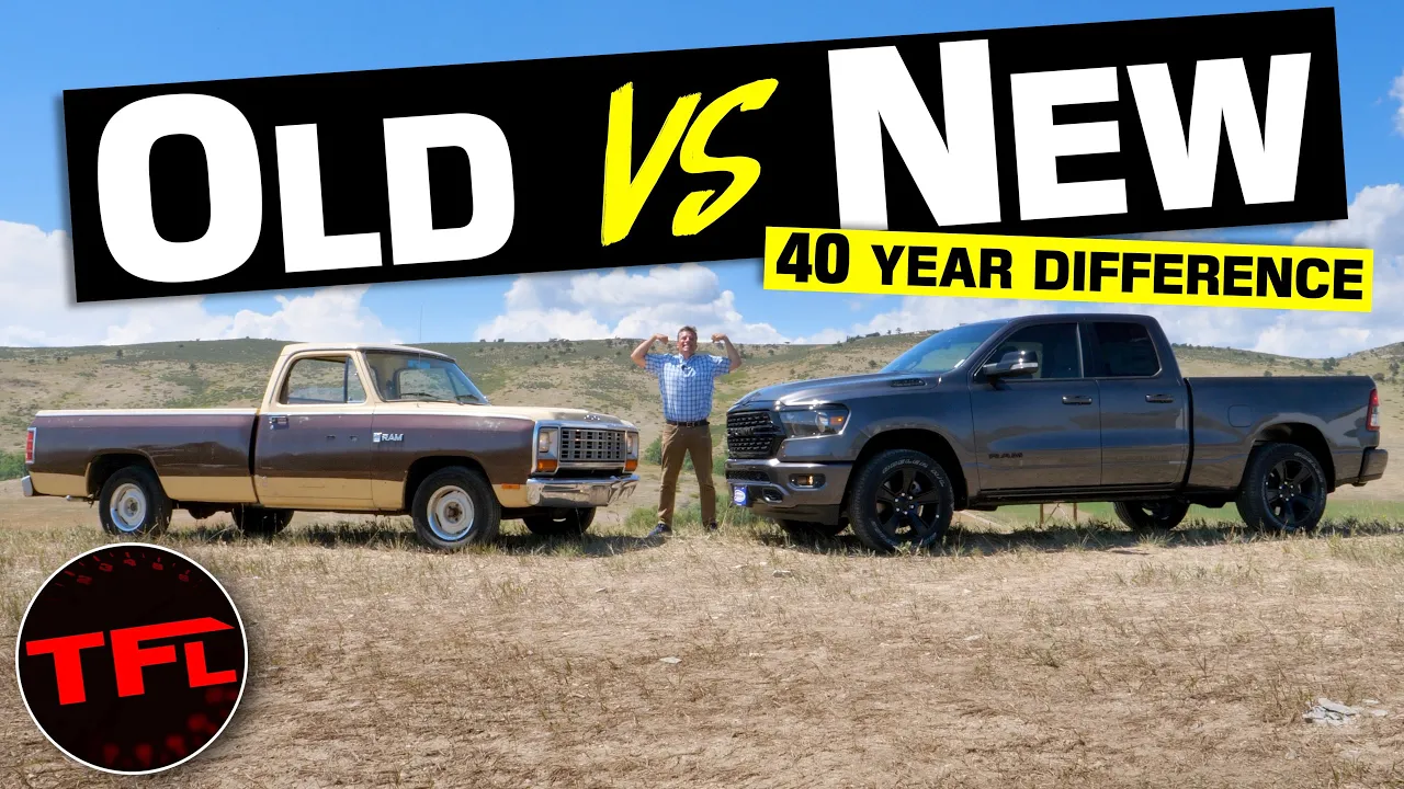 You Won't Believe How Much Pickup Trucks Have Changed in The Last 40-YEARS!