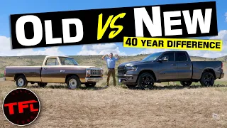 You Won't Believe How Much Pickup Trucks Have Changed in The Last 40-YEARS!