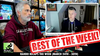 My #1 new designer has a 4th game coming, plus a HACK ATTACK!! | Rahdo Recaps the Week of Mar 24-30