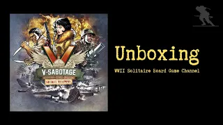 V-Sabotage: Secret Weapons - Unboxing