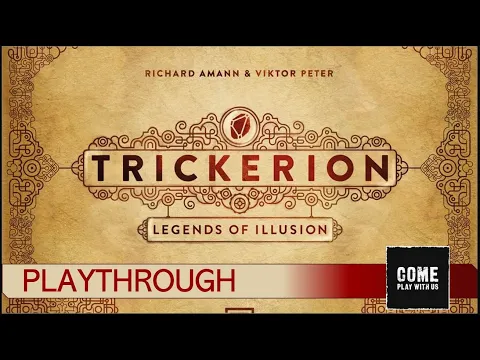 Trickerion: Legends of Illusion Solo Playthrough with Dahlgaard's Acedemy Expansion