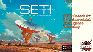 SETI: Search for Extraterrestrial Intelligence Board Game Unboxing