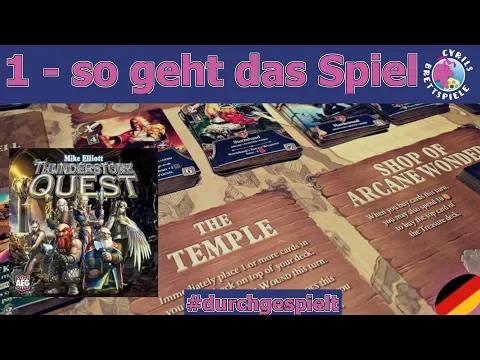 Thunderstone Quest - Komponenten & Regeln - Cyrils Brettspiele(S173E01)