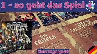 Thunderstone Quest - Komponenten & Regeln - Cyrils Brettspiele(S173E01)