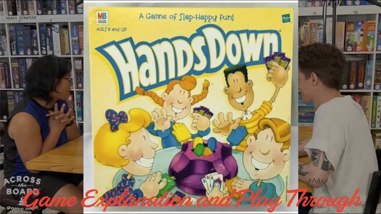 HandsDown. Rules, set-up and play through.