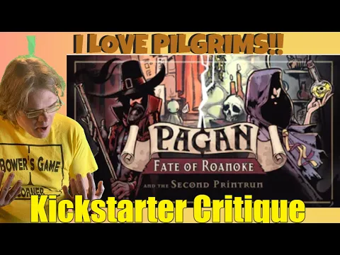 Pagan - Fate of Roanoke (2nd Printrun) - Kickstarter Critique Review