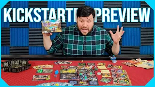 Tiny Epic Dungeons: Adventures - Kickstarter Preview