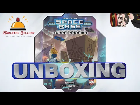 Unboxing Space Base: The Mysteries of Terra Proxima, Contains spoilers for the Shy Pluto expansion