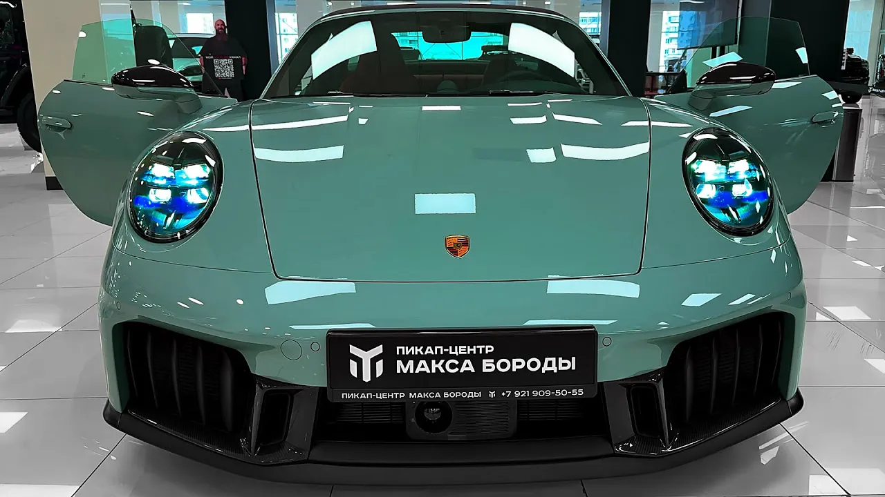 2025 Porsche 911 Targa 4 GTS - Wild Super Luxury Sports Car!
