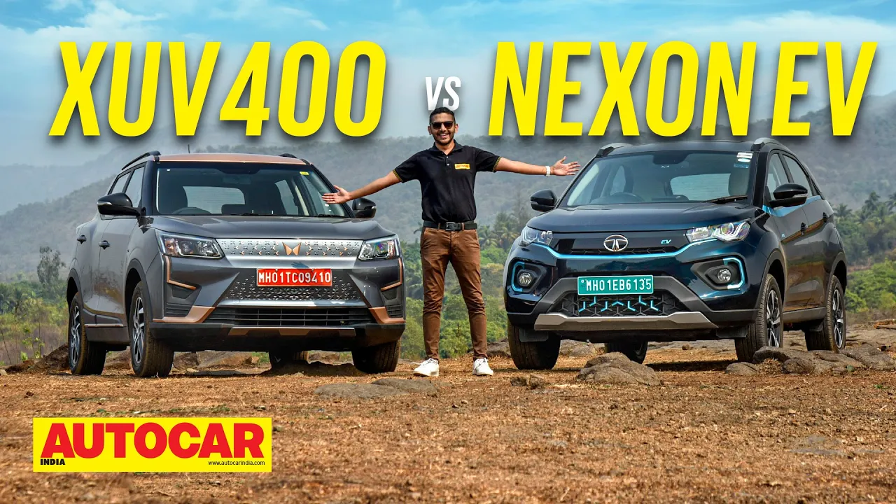 Mahindra XUV400 vs Tata Nexon EV - Which is the best electric SUV under Rs 20 lakh? | Autocar India
