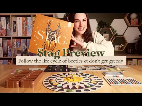 Stag Preview! | Follow the life cycle of beetles, but don't get greedy!