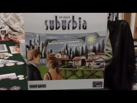 Boardgame night ; We play Suburbia