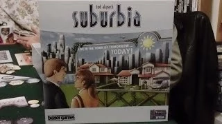 Boardgame night ; We play Suburbia