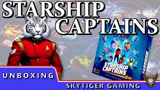 Starship Captains by Czech Games Edition - (Unboxing) - with Wildscarr