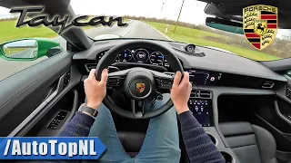 Porsche Taycan RWD POV Test DRIVE & SLIDE by AutoTopNL