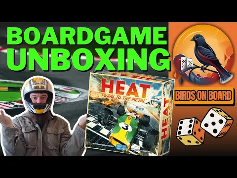 Heat: Pedal to the Metal - Board Game Unboxing