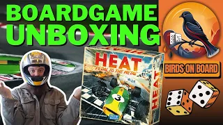 Heat: Pedal to the Metal - Board Game Unboxing
