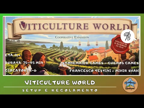 Viticulture World - setup e regolamento in italiano (tutorial) [SUB ITA]