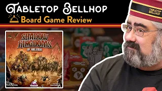 Shadow Kingdoms of Valeria Review, a dice drafting, engine building, worker placement game