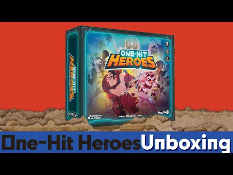 One-Hit Heroes - Board Game Unboxing