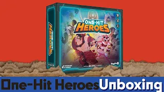 One-Hit Heroes - Board Game Unboxing