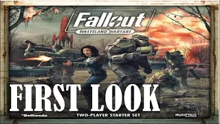 First Look | A Unique and Accessible Wargame for Beginners | Fallout Wasteland Warfare