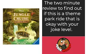 The Purge: # 3797 Disney Jungle Cruise Adventure Game: The 2 Minute Review