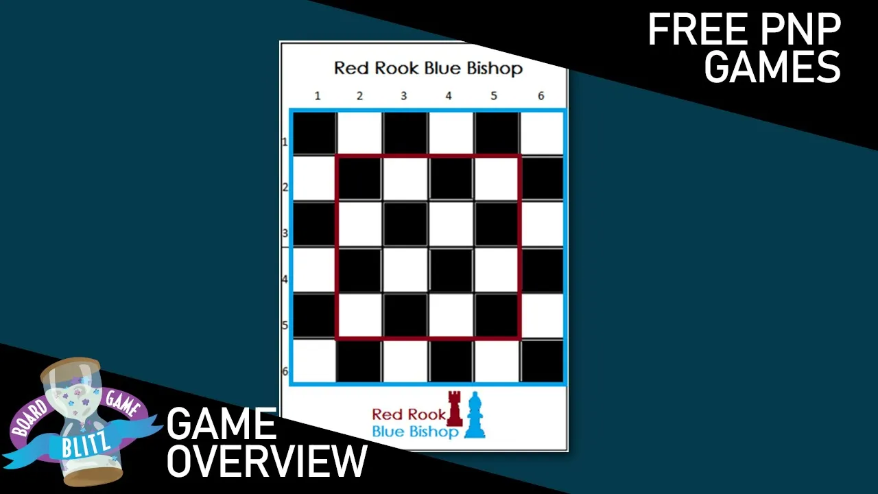 Free PnP Games: Red Rook Blue Bishop Overview